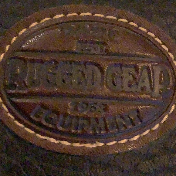 Rugged Gear Black with Brown trim Wallet - Picture 2 of 6